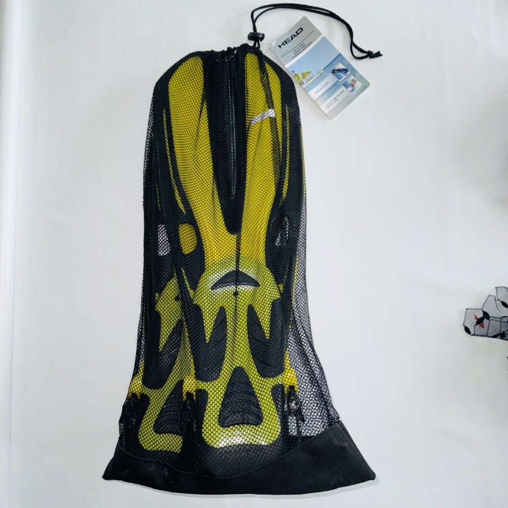 HEAD Volo One Snorkeling Fins - Yellow and Black